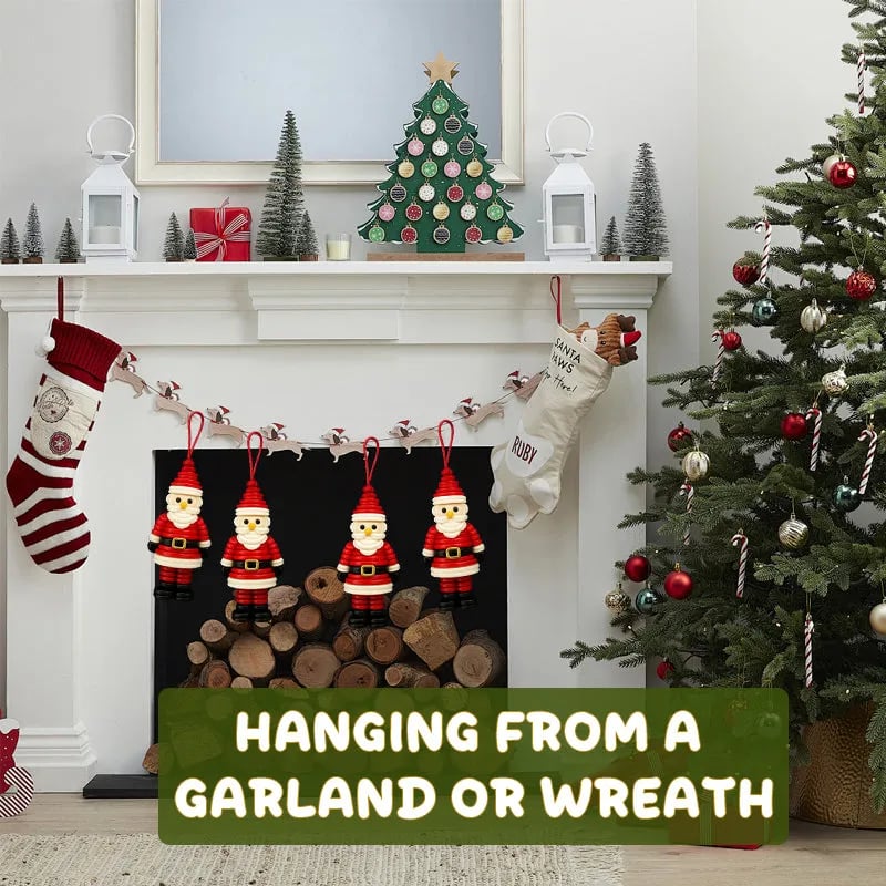 Set Fai-da-Te per Creare Decorazioni di Natale con i Bottoni