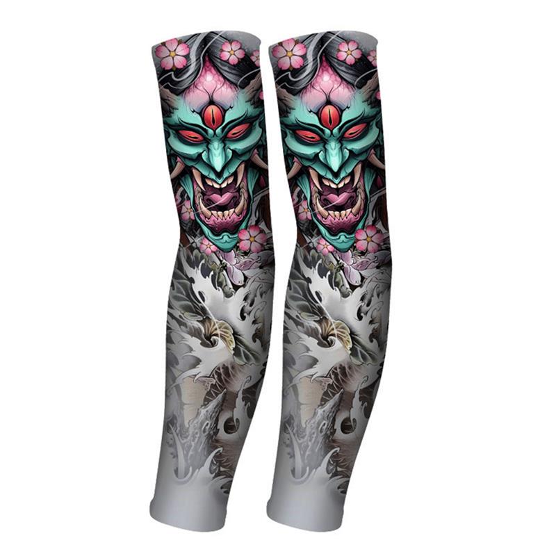 🛡️❄️ Manica in seta ghiaccio anti-UV per tatuaggi ☀️💪