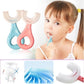 🦷Spazzolino da denti a forma di U per bambini tutto tondo🎁