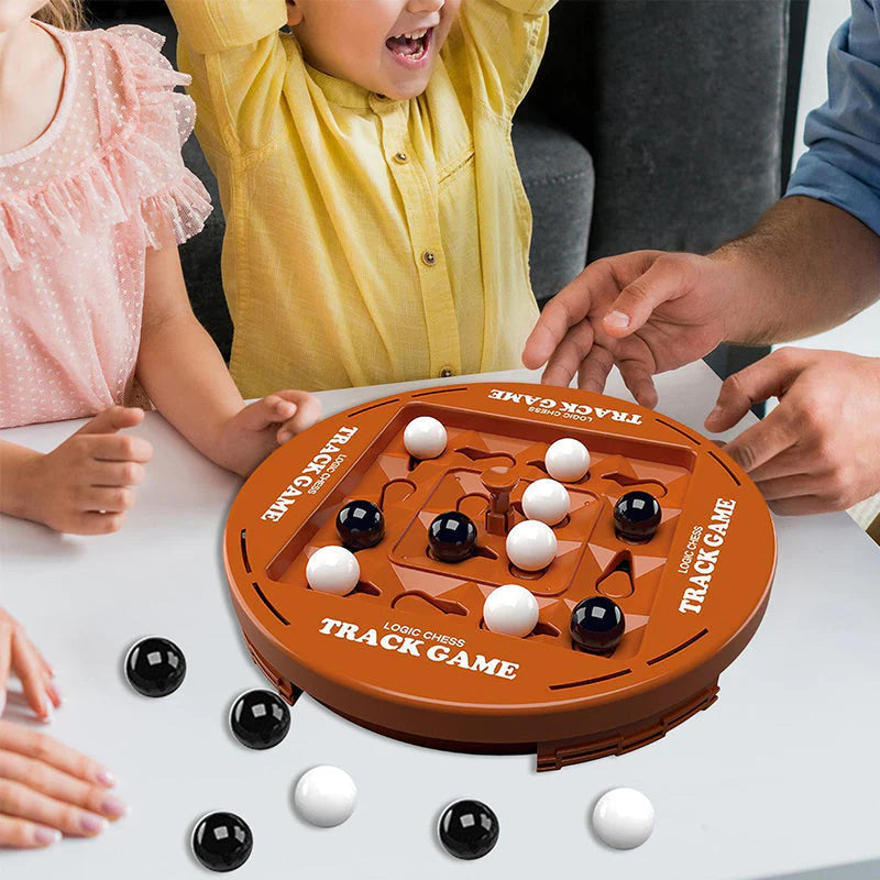 ♟️🌀Gioco da tavolo educativo di logica su binari