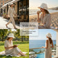 ⌛️OFFERTA LIMITATA 50% DI SCONTO! 👒Saldi Estivi☀️Cappello da Sole con Tesa Larga e Fiocco da Donna