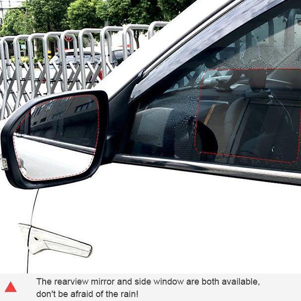 Pellicola impermeabile per specchietto retrovisore auto