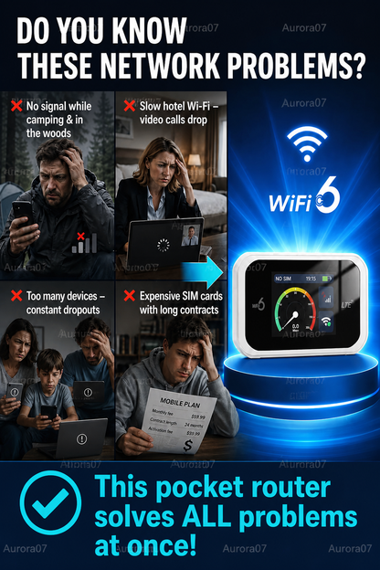 🥳2026 HOT SALE🥳💞50K+ SOLD!📶🌐 50% OFF! Mobile Hotspot – Portable WiFi, full coverage anywhere. No contract, no setup. Stay connected on the go! 📱✨