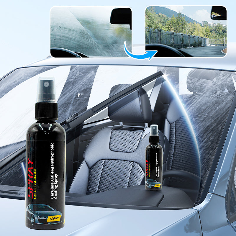 💧✨ Spray antiappannamento per vetri – Dì Addio all’appannamento del vetro e alla scarsa visibilità! 🚫 Effetto antiappannamento a lunga durata, formula ecologica, adatto auto, specchi e visiere 🚗 ✨