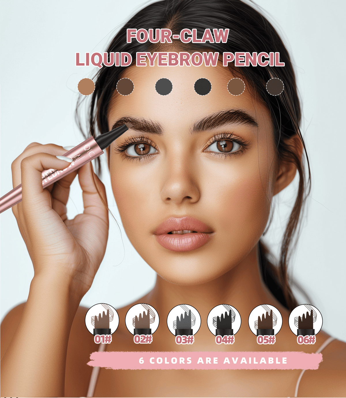 🥳SUPER OFFERTA 2026🥳💞OLTRE 50.000 VENDUTE!💥🖌️Matita sopracciglia effetto microblading 3D. Punta a 4 denti per tratti naturali effetto pelo, resistente all’acqua e alle sbavature, tenuta 24h.