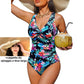 Costume da Bagno Intero Donna Modellante Effetto Pancia Piatta