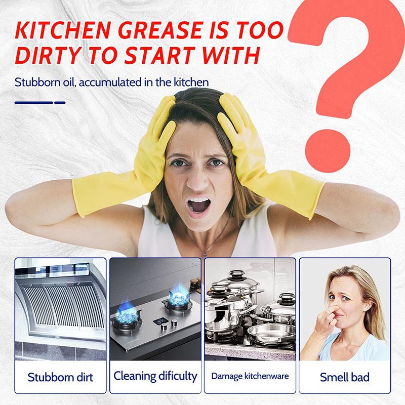 🔥 Detergente schiumoso multifunzionale e potente per la cucina🏠