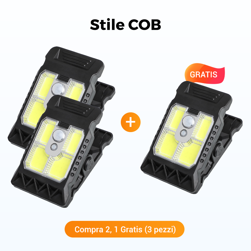 Lampada solare da esterno con sensore di moviment