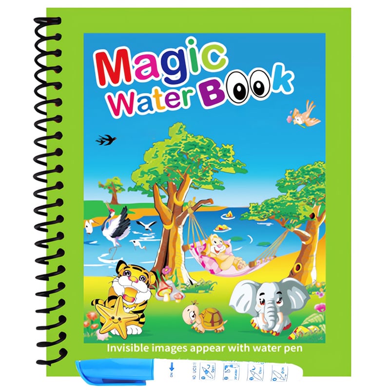 🌹ACQUISTA 1 PRENDI 1🔥Promozione estiva 🎁✨️Libro magico sull'acqua📚️🎨🧠