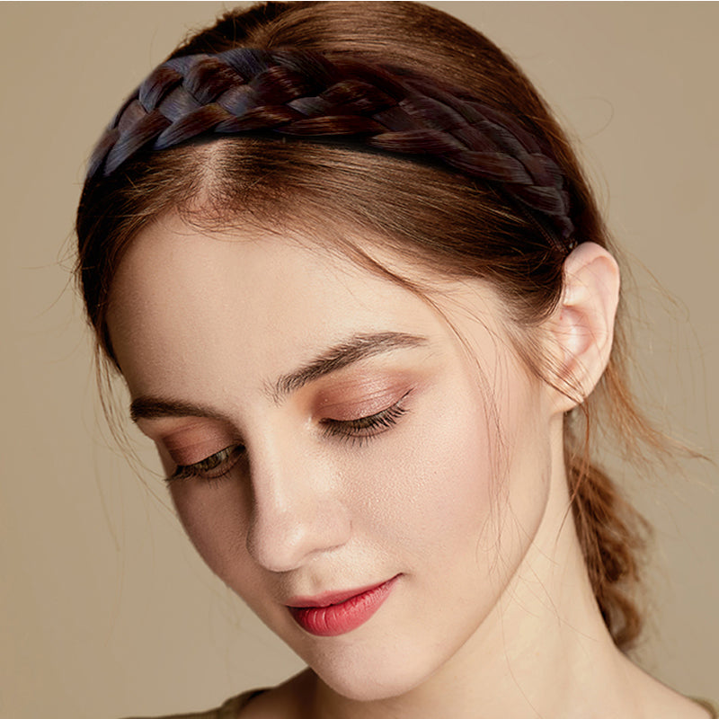 Fascia per capelli con parrucca