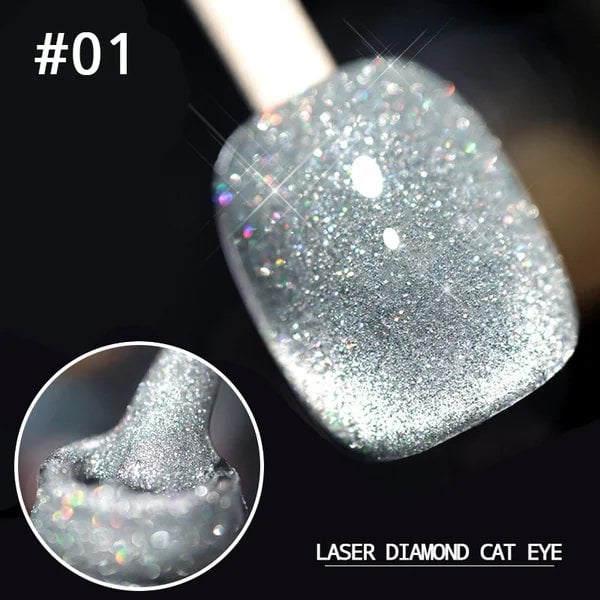 💅ULTIMO GIORNO DI OFFERTA SPECIALE 60% DI SCONTO💎Smalto per unghie Laser Diamond Cat Eye