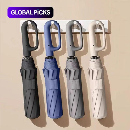 🥳SUPER OFFERTA 2026🥳💞50.000+ VENDUTI!⚡🌧️ 50% SCONTO! Ombrello Pieghevole Automatico – Resistente al vento, impermeabile. Dimensioni ridotte con fibbia ad anello – comodo da portare in borsa per pioggia e sole! 🛡️✨