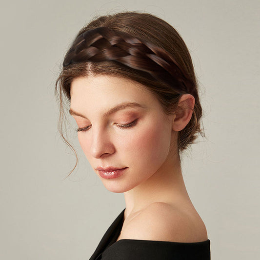 Fascia per capelli con parrucca