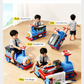 🚂 Treno Giocattolo per Bambini – Grande Locomotiva Trasformabile da Cavalcare, puoi spingerlo, tirarlo, sederti e cavalcarlo. Gioco sicuro per bambini piccoli, stimola la motricità e la creatività.