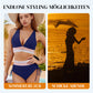 🥳2026 SCONTO HOT SALE🥳💞50K+ VENDUTI!⚡💥 50% SCONTO! Bikini Patchwork Set 2 Pezzi – Scollo a V e Vita Alta, 2 colori disponibili. Tessuto confortevole e aderente – stile perfetto per la spiaggia! 🛡️✨