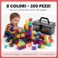 🏗️ Set di blocchi magnetici da costruzione per bambini👶✨