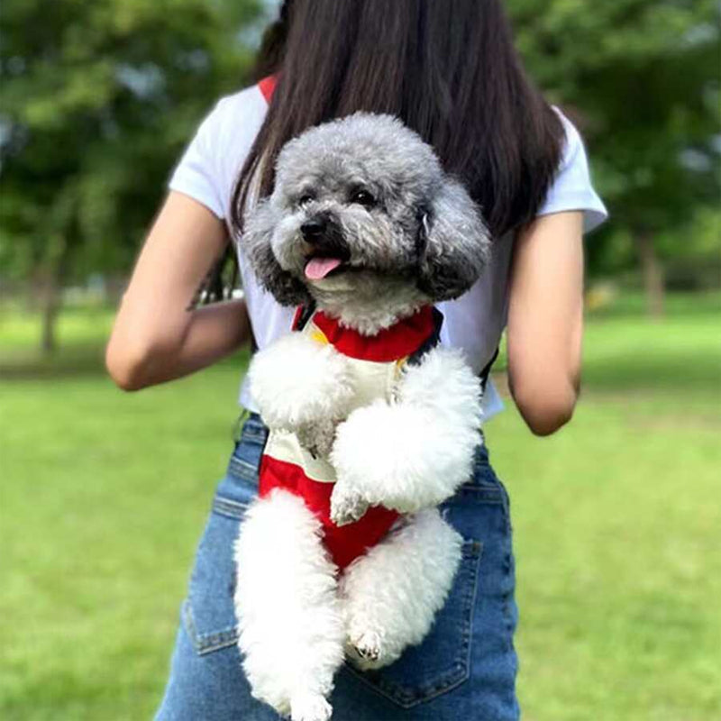 🐾✨ Zaino trasportino per cani e gatti – Dì Addio al disagio quando porti il tuo animale fuori! 🚫 Traspirante, sicuro, spallacci imbottiti, adatto per piccoli animali sotto 8kg 🚶 ✨