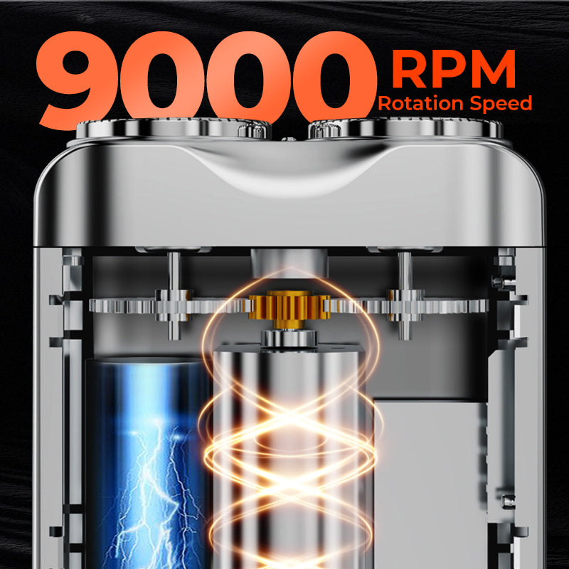 🔥Nuovo aggiornamento🔥Rasoi elettrico rotante portatile da uomo