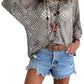 🥰Saldi estivi - 50% di sconto💛Top da donna beige all'uncinetto in stile bohémien con scollo a V