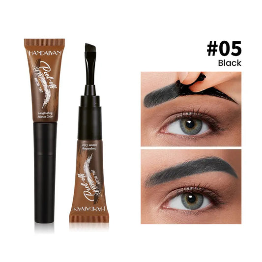 Crema Tinta per Sopracciglia Impermeabile a Strappo – Peel-off, facile da applicare. Copre i grigi, modella perfettamente