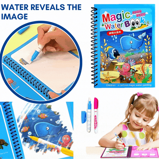 🌹ACQUISTA 1 PRENDI 1🔥Promozione estiva 🎁✨️Libro magico sull'acqua📚️🎨🧠