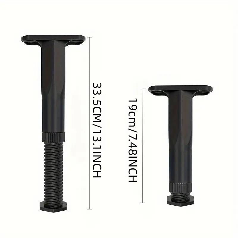🛏️Gambe regolabili per mobili! Solleva e stabilizza letto, divano in pochi secondi!Altezza facilmente modificabile, rinforzano e sollevano divano, letto, armadio.