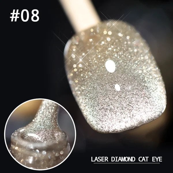 💅ULTIMO GIORNO DI OFFERTA SPECIALE 60% DI SCONTO💎Smalto per unghie Laser Diamond Cat Eye