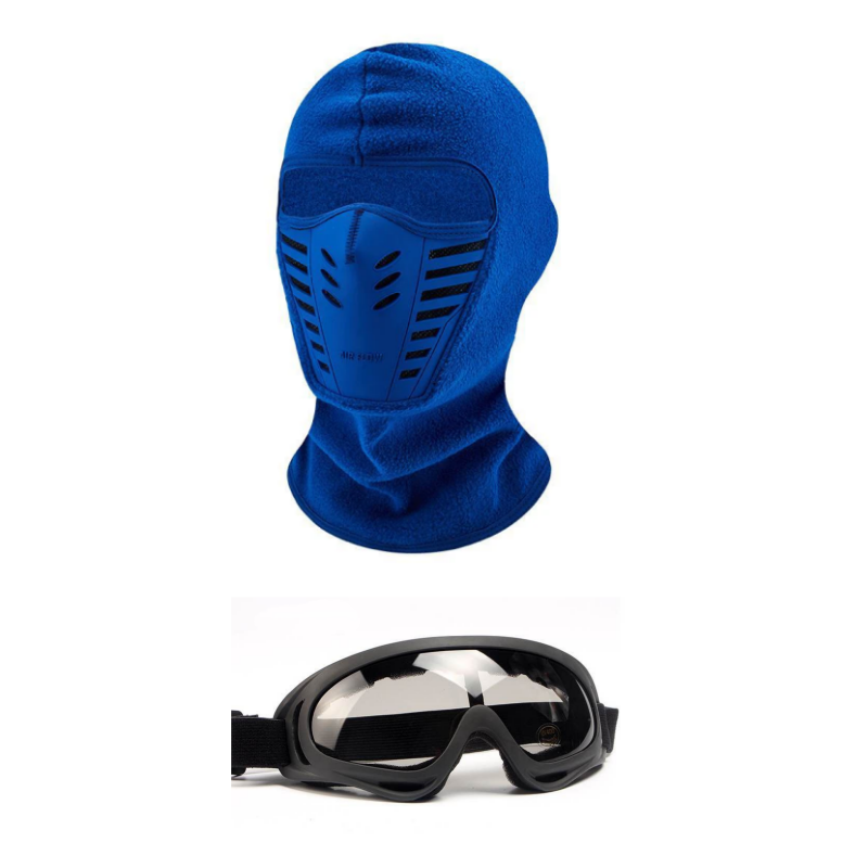 🎭 66% DI SCONTO! ❄️ Maschera Invernale Unisex Antivento – Copertura Totale, Termica & Perfetta per Sport Invernali 🏂