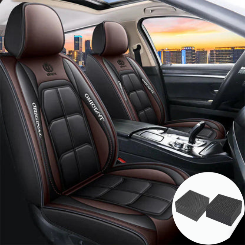 🔥2026 Hot Sale SCONTO DEL 50% 🔥Coprisedili in pelle premium per i sedili anteriori – Universali, adatti per berline, SUV e camion