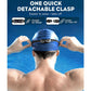Occhialini da Nuoto Visione Ampia Panoramica, Lenti Antiappannamento e Protezione UV