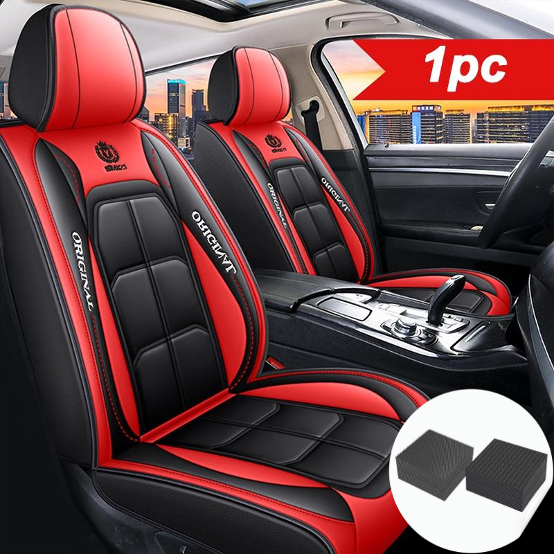 🔥2026 Hot Sale SCONTO DEL 50% 🔥Coprisedili in pelle premium per i sedili anteriori – Universali, adatti per berline, SUV e camion