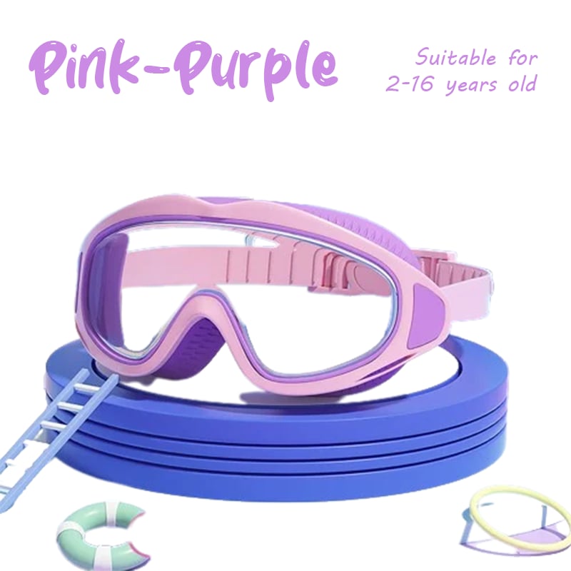 🎉BUY 2 SAVE 20% 🔥HD children's large frame waterproof and anti-fog swimming goggles