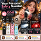 🚨Allarme personale di sicurezza ricaricabile Type-C✨130dB suono forte + torcia LED e luce stroboscopica SOS. Piccolo e portatile, avviso batteria scarica, antiurto. Perfetto per donne, bambini e anziani per emergenze✅