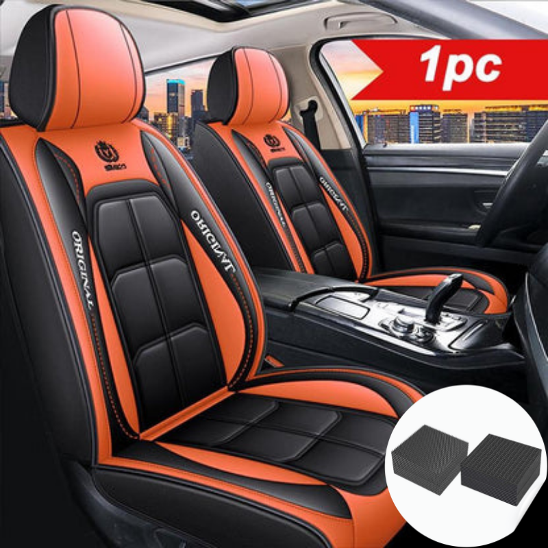 🔥2026 Hot Sale SCONTO DEL 50% 🔥Coprisedili in pelle premium per i sedili anteriori – Universali, adatti per berline, SUV e camion