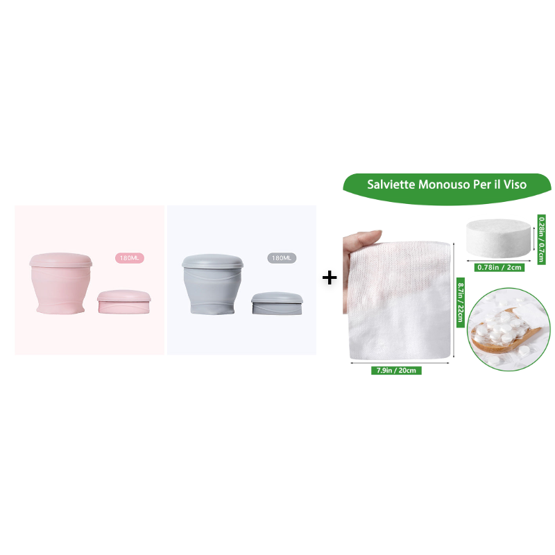 🔥Tazza da viaggio pieghevole in silicone con coperchio