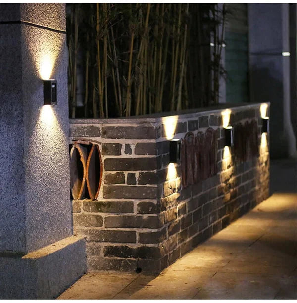 🌟 Limited Time Half Price - Waterproof Solar Outdoor Patio Wall Decorative Lights