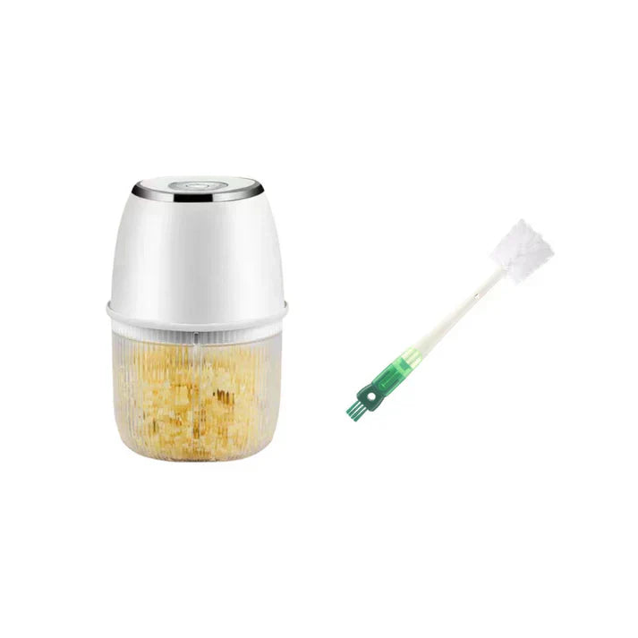🥕 56% DI SCONTO! ⚡ Tritatutto Elettrico di Grande Capacità – 1000W, Lame in Acciaio Inossidabile & Pulsante Impulso per Controllo Totale 🥬