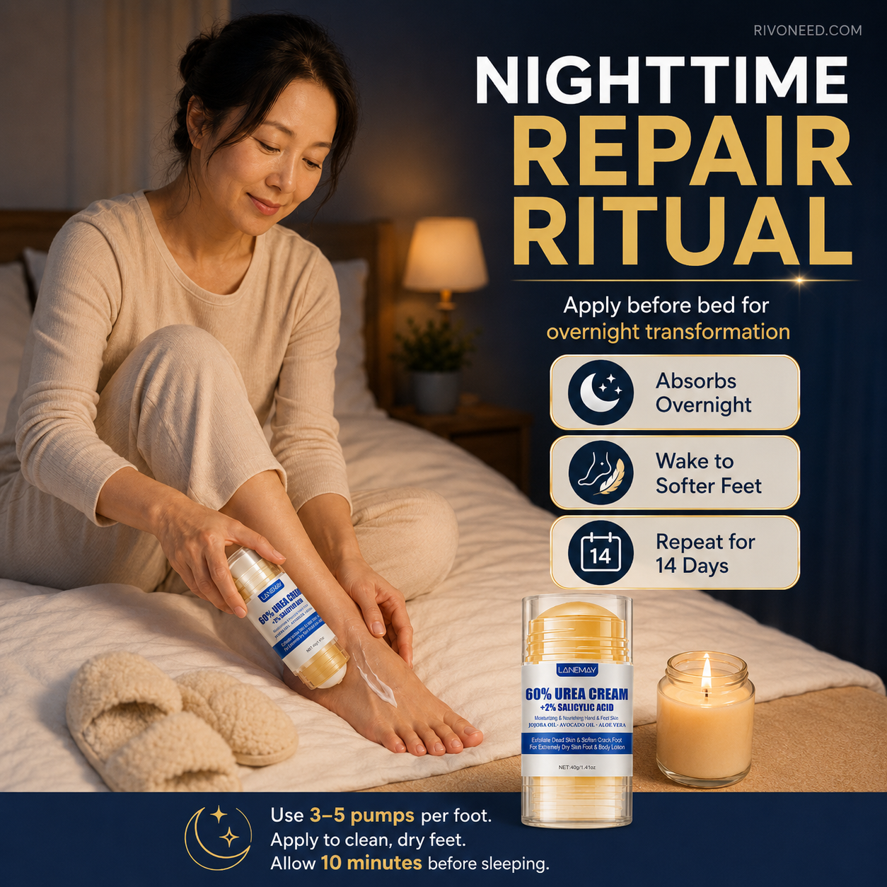 🔥 OFFERTA – Crema piedi anti-screpolature, idratazione intensiva in un solo gesto! 👣✨