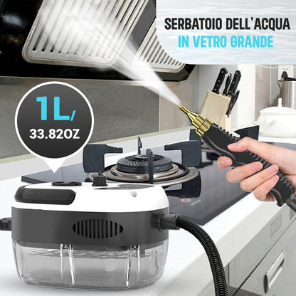 Pulitore a vapore manuale ad alta temperatura pressurizzato da 2500W