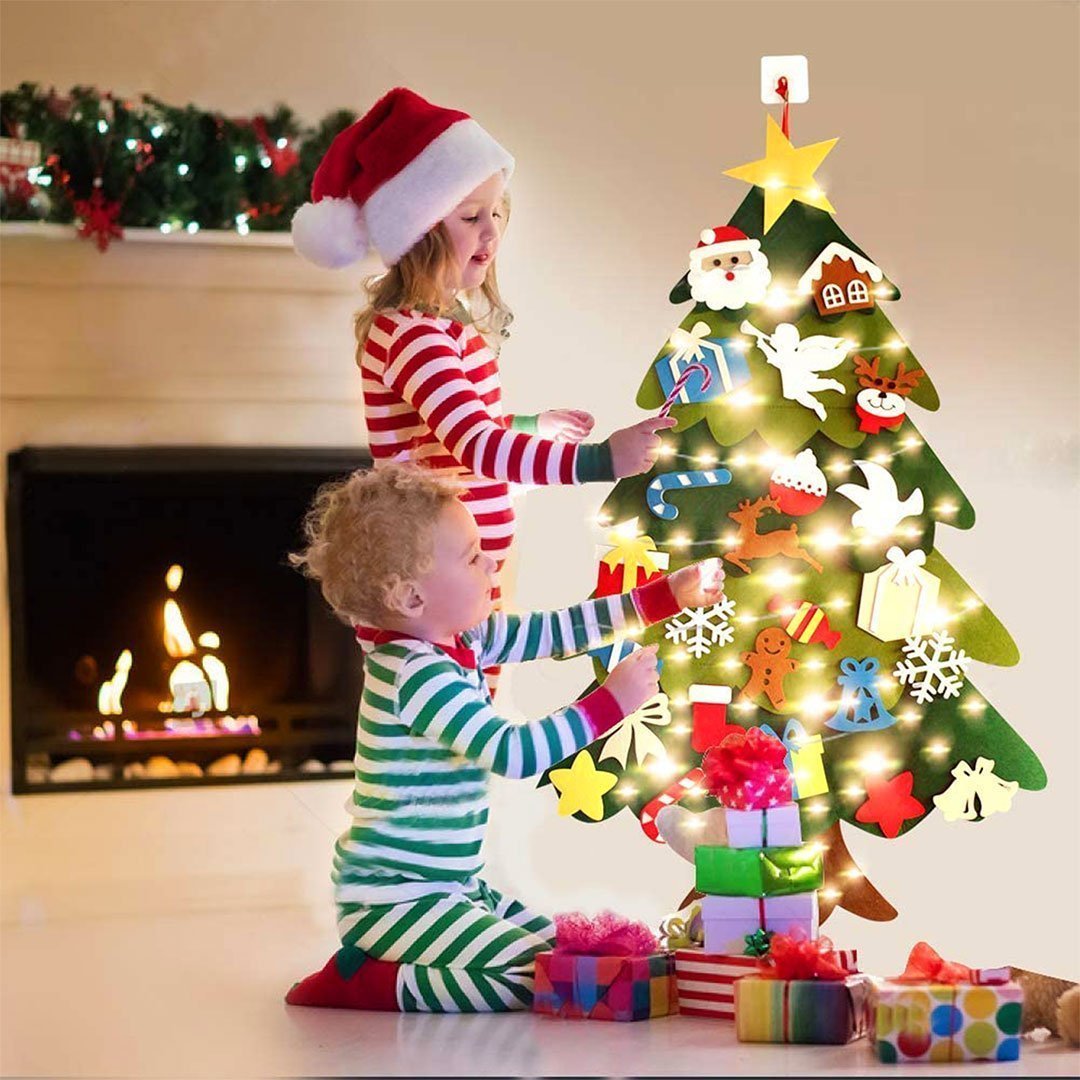🎄Promozione di Natale SCONTO DEL 49%🎁Set albero di Natale in feltro fai-da-te