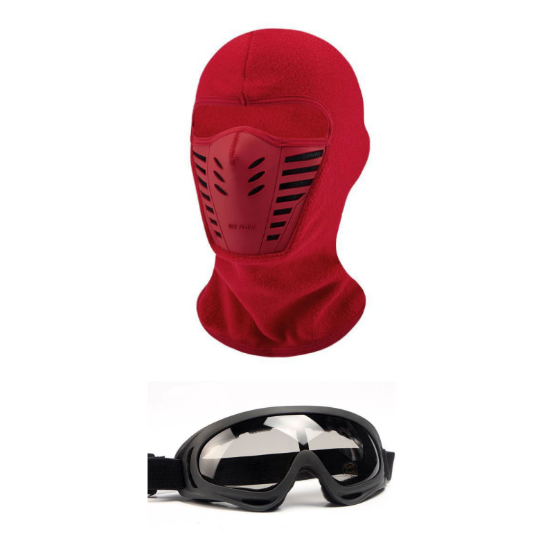 🎭 66% DI SCONTO! ❄️ Maschera Invernale Unisex Antivento – Copertura Totale, Termica & Perfetta per Sport Invernali 🏂