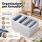 ✨Organizer per cassetti e armadi a 7 scomparti👕Per riporre maglie, calze, biancheria intima. Mantiene l’ordine, evita il disordine nel guardaroba. Morbido e resistente, pieghevole quando non serve.