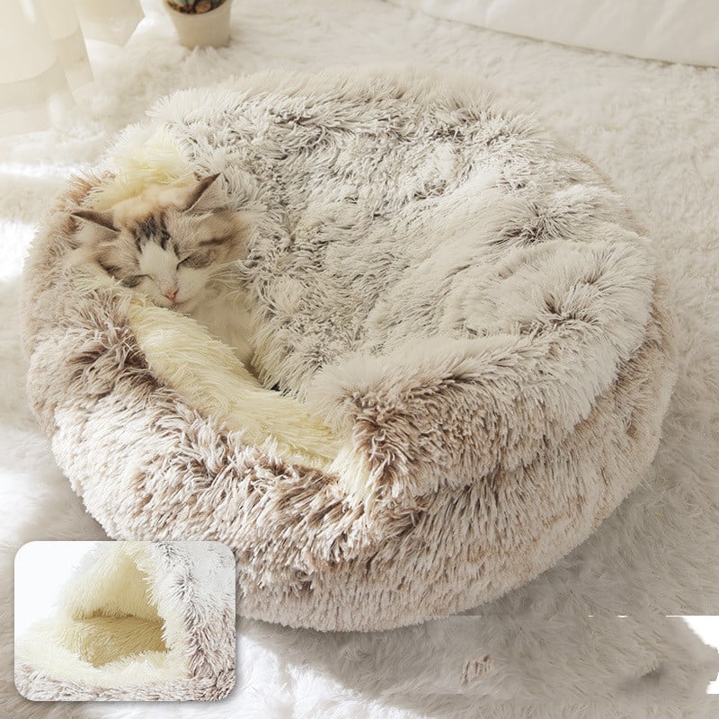 🐶KoseligHule😺 Cuccia premium per animali domestici✨Morbida e confortevole, offre un rifugio caldo per cani e gatti. Tessuto resistente, lavabile, design accogliente. Permette al tuo pet di riposare tranquillamente in tutta sicurezza a casa.
