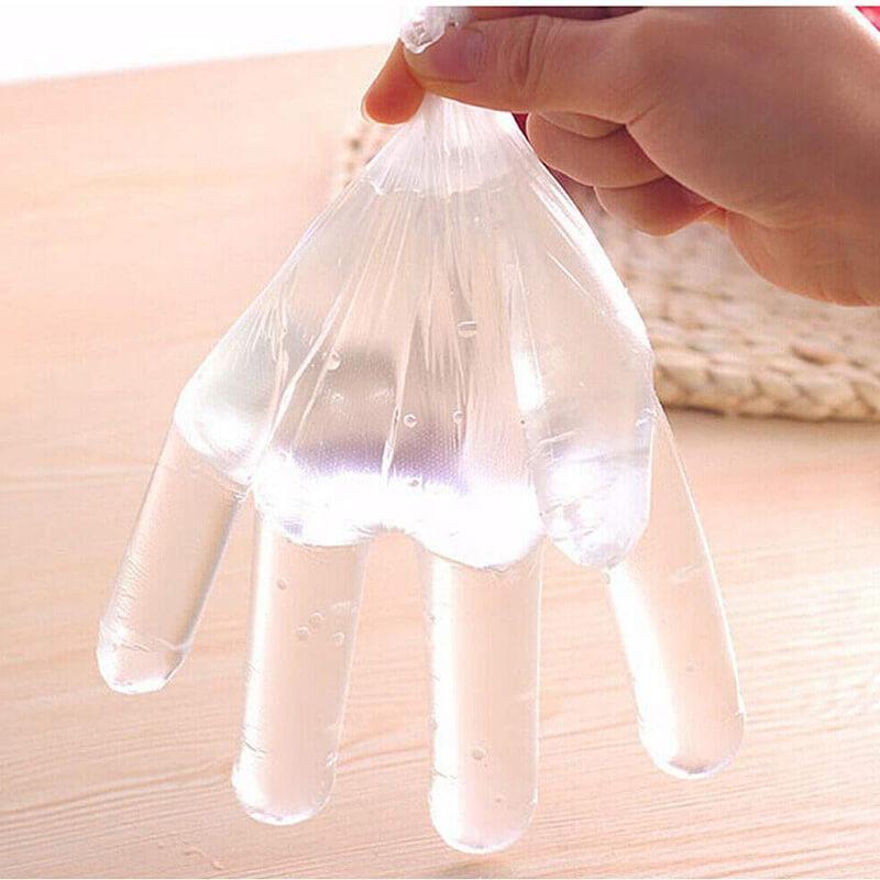 🧤 Saldi Caldi 2026 🥳 Guanti TPE Monouso – Senza Lattice & Sicuri per Alimenti – 100 pz per Cucina, Pulizie e Altro