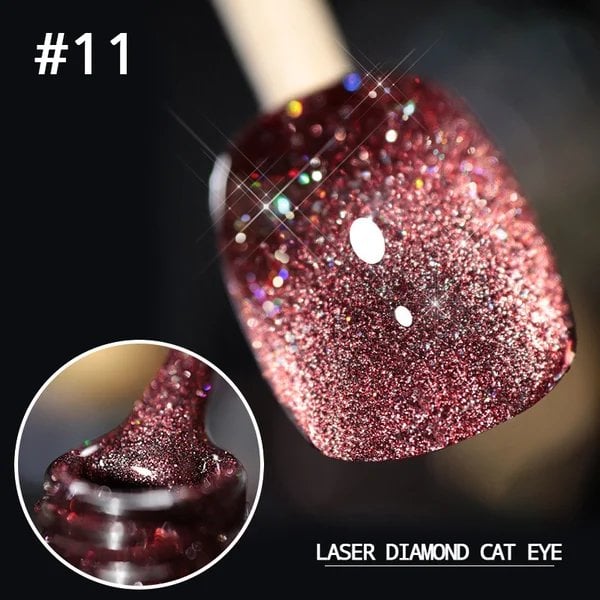 💅ULTIMO GIORNO DI OFFERTA SPECIALE 60% DI SCONTO💎Smalto per unghie Laser Diamond Cat Eye