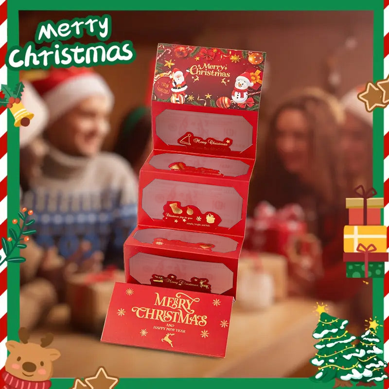 🎁🔥 Offerta natalizia anticipata ✉️ Busta regalo natalizia per contanti 🎅🎄