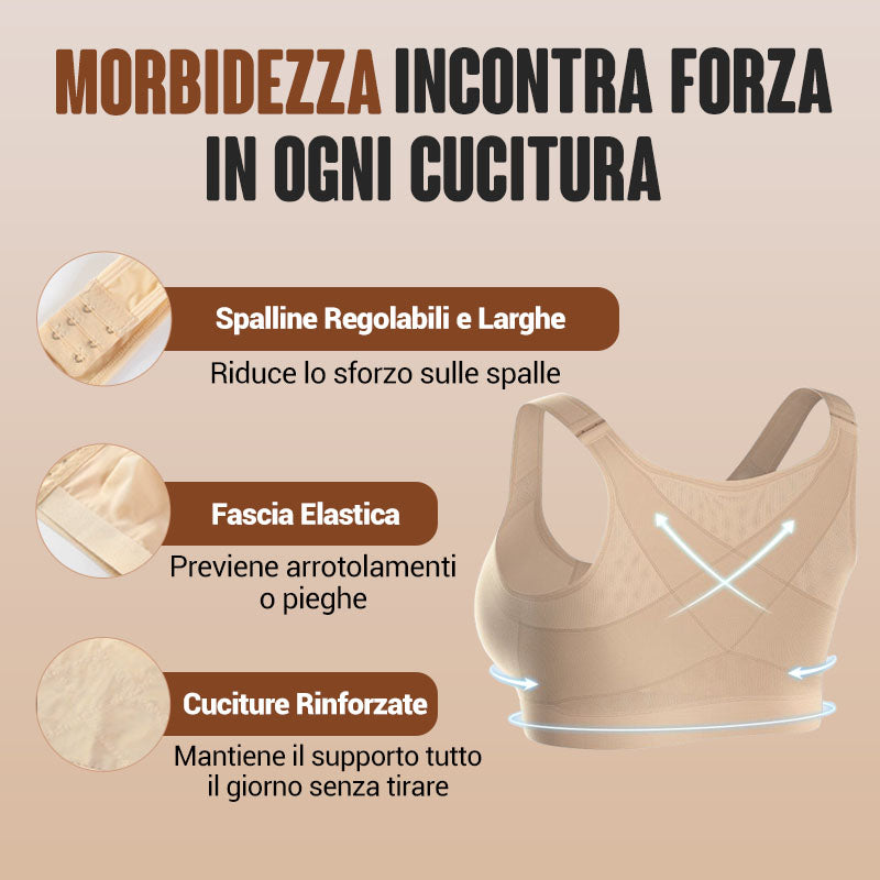 👙 50% DI SCONTO! ✨ Reggiseno Senza Ferretto a Chiusura Frontale – Supporto Morbido, Massimo Comfort & Design Senza Cuciture 👚