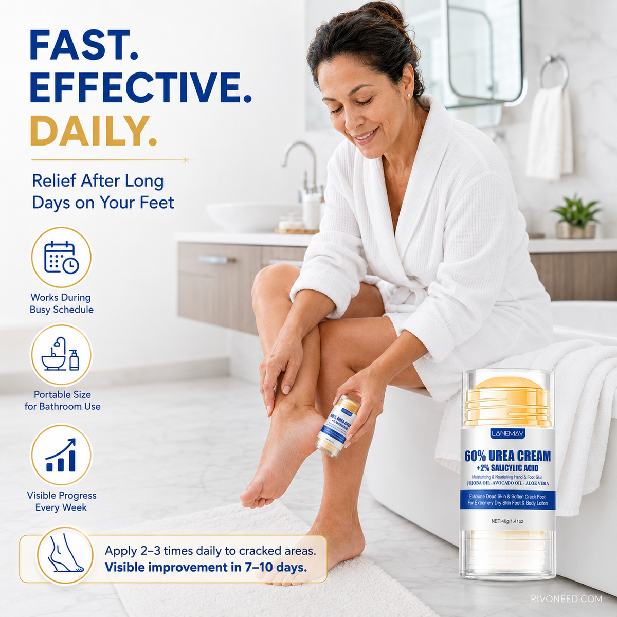 🔥 OFFERTA – Crema piedi anti-screpolature, idratazione intensiva in un solo gesto! 👣✨