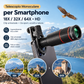 🔭✨ Telescopio monoculare per smartphone – Dì Addio alle foto sfocate di oggetti lontani! 🚫 18/32/64X HD, clip universale, ideale concerti e birdwatching 📱