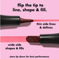 e.l.f Main Stain Lipliner Marker – Matita Labbra a Lunga Tenuta per una Definizione Precisa (Bellezza e Cura Personale – Accessori Trucco)